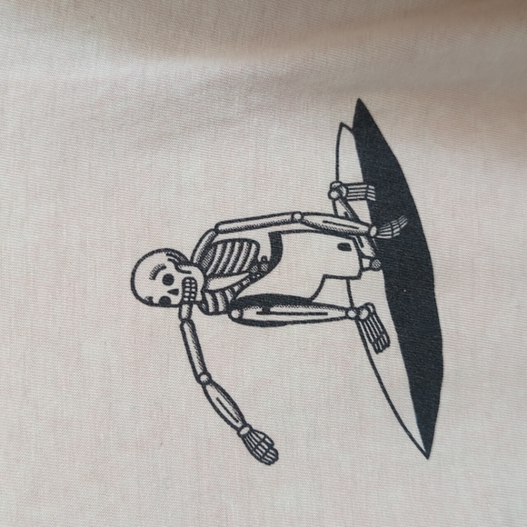 Pink faded dye (made like this) t-shirt Large.  Cool surf design! - Picture 2 of 4